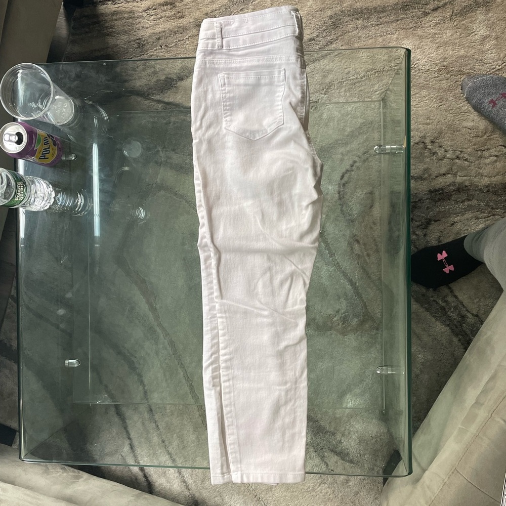 White jeans